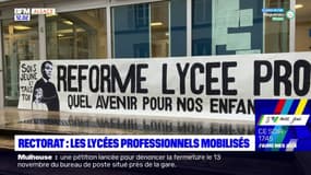 Strasbourg: des enseignants mobilisés contre la réforme de la voie professionnelle