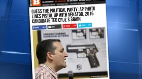 Une photo représentant le sénateur Ted Cruz fait scandale dans les rangs républicains.