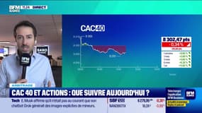 Arbitrage : CAC 40 et actions, que suivre aujourd'hui ? - 15/01