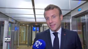 Emmanuel Macron : "Avec Angela Merkel, on sait qu'on doit s'entendre"
