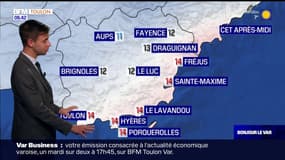 Météo Var: les nuages vont petit à petit dominer le ciel, 14°C à Toulon
