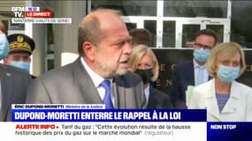L'avertissement pénal probatoire entrera en vigueur "dans toutes ses dispositions à partir du mois de janvier 2023", selon Éric Dupond-Moretti