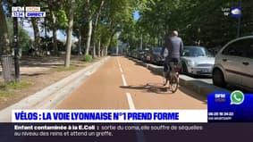 Lyon: la voie lyonnaise n°1 prend forme