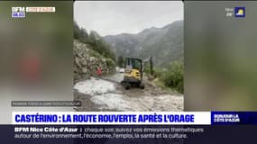 Alpes-Maritimes: la route du vallon de Casterino de nouveau ouverte après l'orage