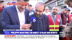Philippe Martinez: "Albi est à l'image du mouvement que nous connaissons depuis le 19 janvier. C'est une France mobilisée"