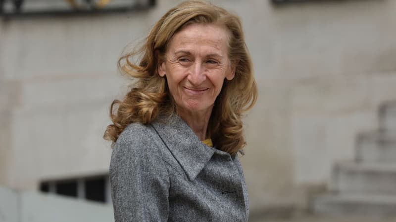 La ministre de la Justice, Nicole Belloubet, le 7 mai 2019 à l'Elysée.