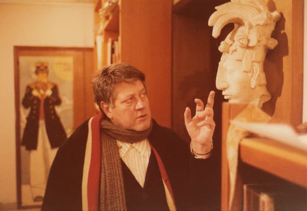 Hugo Pratt à Malamocco en 1979 (Venise)