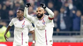 Alexandre Lacazette lors d'OL-TFC, le 10 décembre 2023.