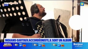 Mouans-Sartoux: l'accordéoniste Frédéric Viale sort son huitième album