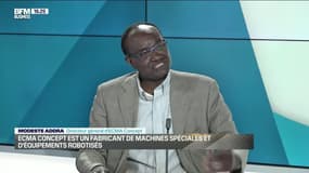 Modeste Addra (ECMA) : ECMA Concept est un fabricant de machines spéciales et d'équipements robotisés - 03/07