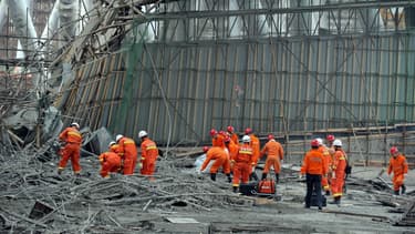 13 personnes ont été placées en détention après l'effondrement en Chine d'une structure métallique d'une centrale à charbon.
