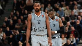 Jean-Charles Livio lors du match Asvel-Real Madrid, le 3 janvier 2020