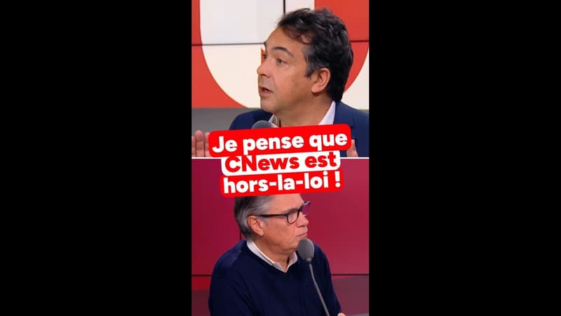 "CNews est hors-la-loi", dénonce Patrick Cohen