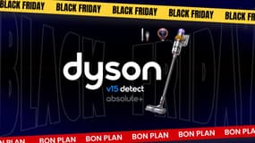 Prix en or pour l’aspirateur puissant et intelligent Dyson v15 detect en réduction sur le site officiel