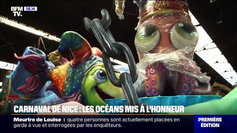 Carnaval de Nice: écologie et océans mis à l'honneur