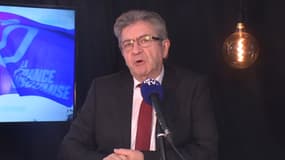 Jean-Luc Mélenchon, le 19 décembre 2023, sur BFMTV