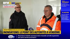Inondations dans le Loir-et-Cher: les autorités font le bilan de la situation à Vendôme