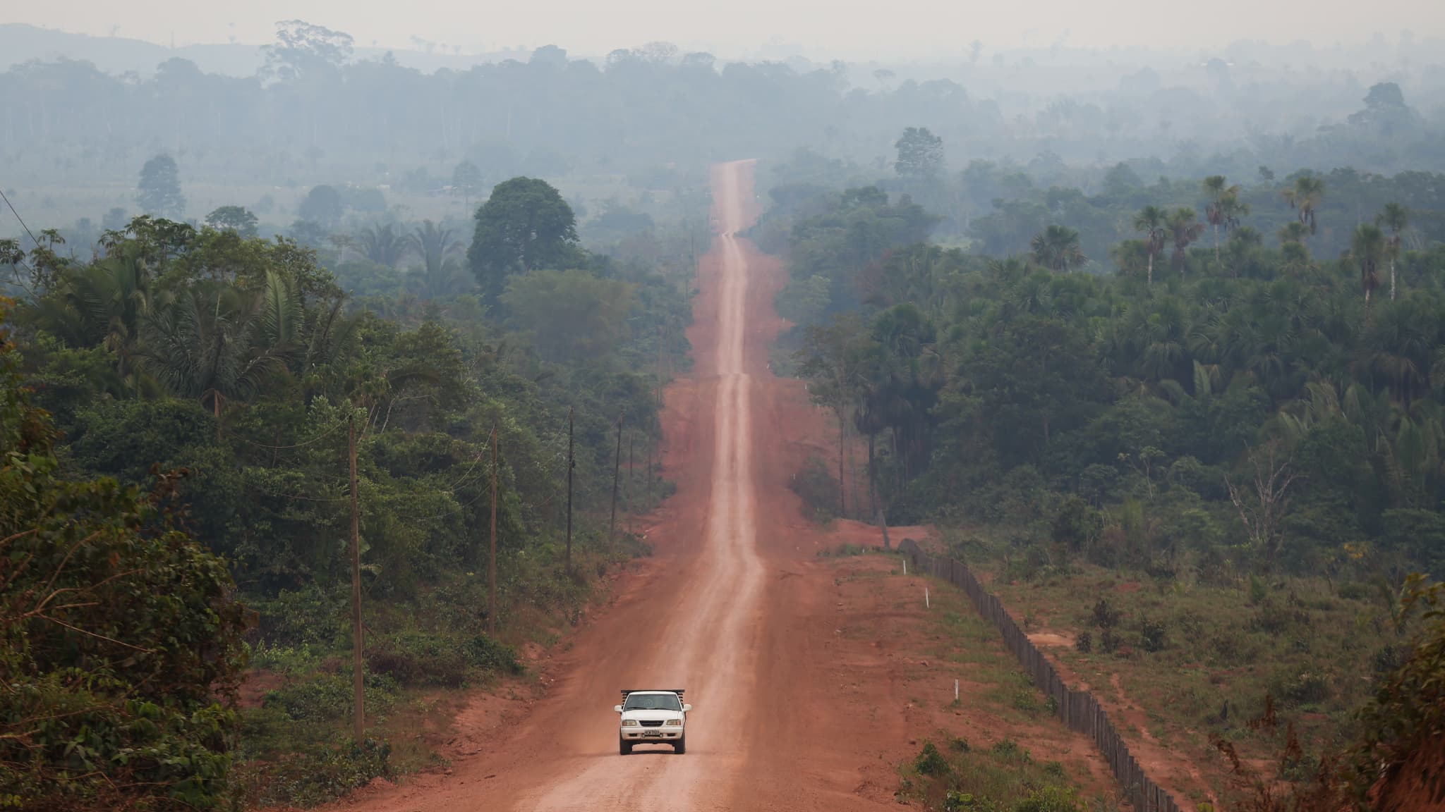 No Brasil, as emissões de CO2 na Amazônia dispararam durante o mandato de Jair Bolsonaro
