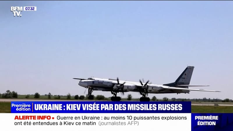 Guerre en Ukraine: Kiev visée par des missiles russes