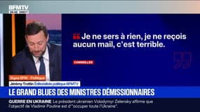 SIGNÉ BFM -  Le grand blues des ministres démissionnaires