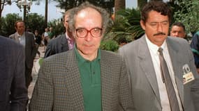 Jean-Luc Godard à Cannes en 1995