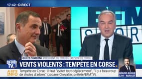 Vents violents: la Haute-Corse et la Corse-du-Sud placées en vigilance rouge (2/2)