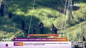 Aux États-Unis, un dangereux fugitif américain arrêté après 2 semaines de cavale