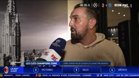 Le père de Warren Zaïre-Emery au micro de RMC Sport, le 7 novembre 2023