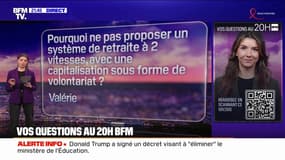 VOS QUESTIONS - Pourquoi ne pas proposer un système de retraite à deux vitesses ?