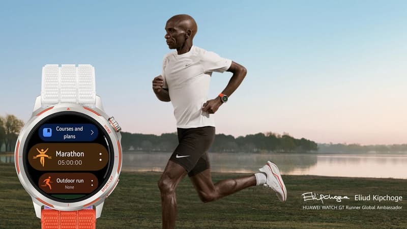 Cette montre connectée crée en avec Eliud Kipchoge profite d’une belle remise avec ce code promo exclusif