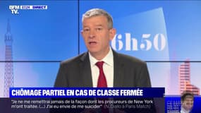 Chômage partiel en cas de classe fermée - 10/09