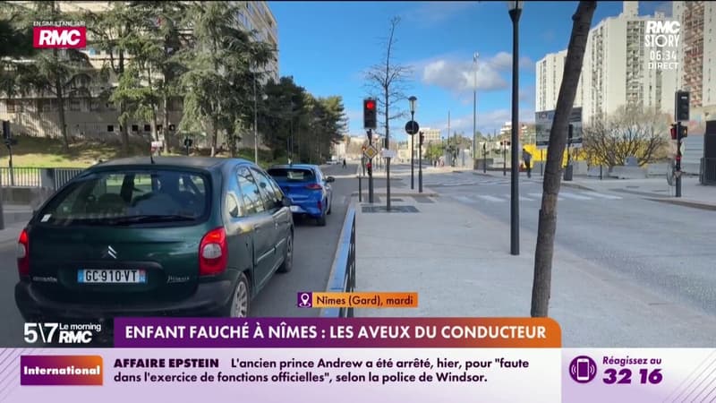 Nîmes : le conducteur dans la mort d’un garçon de 8 ans admet les faits