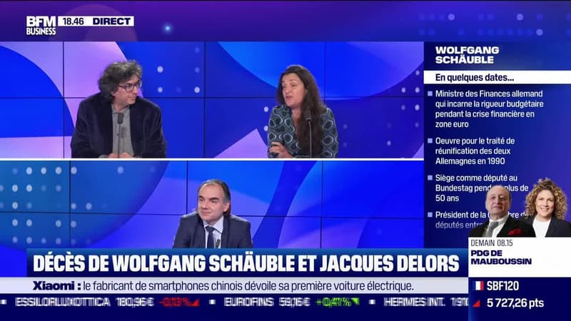 Décès de Wolfgang Schäuble et Jacques Delors - 28/12