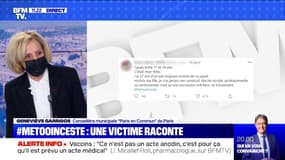 Geneviève Garrigos, victime d'inceste, raconte: "J'ai eu une amnésie traumatique de 40 ans"