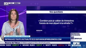 Les questions : Combien de trimestres peut-on valider l'année de son départ à la retraite ? - 14/09