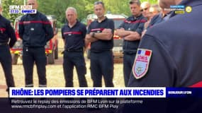 Rhône: les pompiers se préparent aux incendies de l'été 