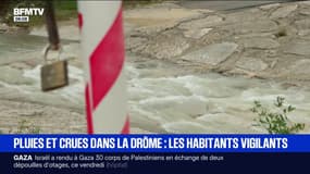 Dans la Drôme, l'inquiétude à l'approche de nouvelles pluies après la mort de deux personnes ce mercredi