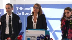 Frédérique Porterie, procureure de la République de Bordeaux, le 11 avril 2024
