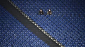 Des supporters de la Roma le 16/01/2022