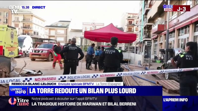 Crues meurtrières en Espagne: des corps recherchés dans un parking sous-terrain à La Torre