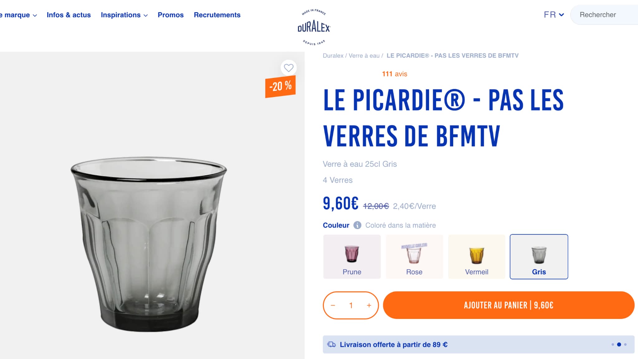 La verrerie Duralex a réagi avec autodérision au reportage de BFMTV dans lequel un employé a cassé plusieurs verres prétendument incassables. La verrerie Duralex a réagi avec autodérision au reportage de BFMTV dans lequel un employé a cassé plusieurs verres prétendument incassables.