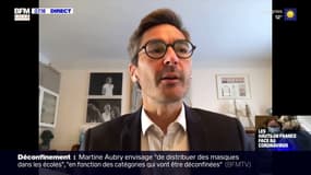 Benjamin Dumortier, trésorier de l'association des maires du Nord, réclame des "directives sanitaires claires" de la part du gouvernement pour le retour à l'école