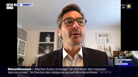 Benjamin Dumortier, trésorier de l'association des maires du Nord, réclame des "directives sanitaires claires" de la part du gouvernement pour le retour à l'école