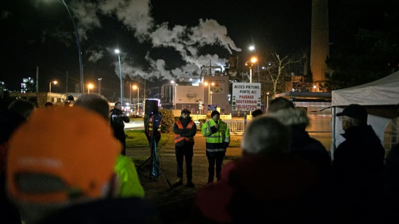 Production à l'arrêt: la grève se poursuit à la raffinerie Port-Jérôme d'ExxonMobil