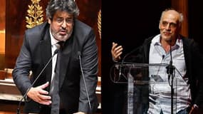 Meyer Habib et Philippe Poutou (via AFP)
