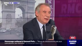 François Bayrou pense qu'il y a "un effort d'éducation de toute la Nation" à faire