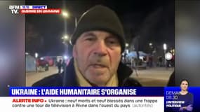 Gérard d'Aboville, navigateur français, a livré "une tonne et demie de médicaments" en Ukraine