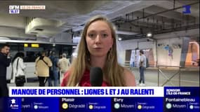 Ile-de-France: les lignes L et J au ralenti, faute de personnel