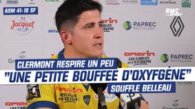 Clermont 41-18 Stade Français: "Une petite bouffée d'oxygène" respire Belleau