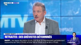 Retraites: Thierry Marty (UNSA Ferroviaire) dit "avoir espoir" de commencer "vraiment à négocier et à chercher un compromis"